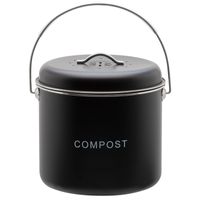 Microgarden Kitchen Compost Bin - Liquorice